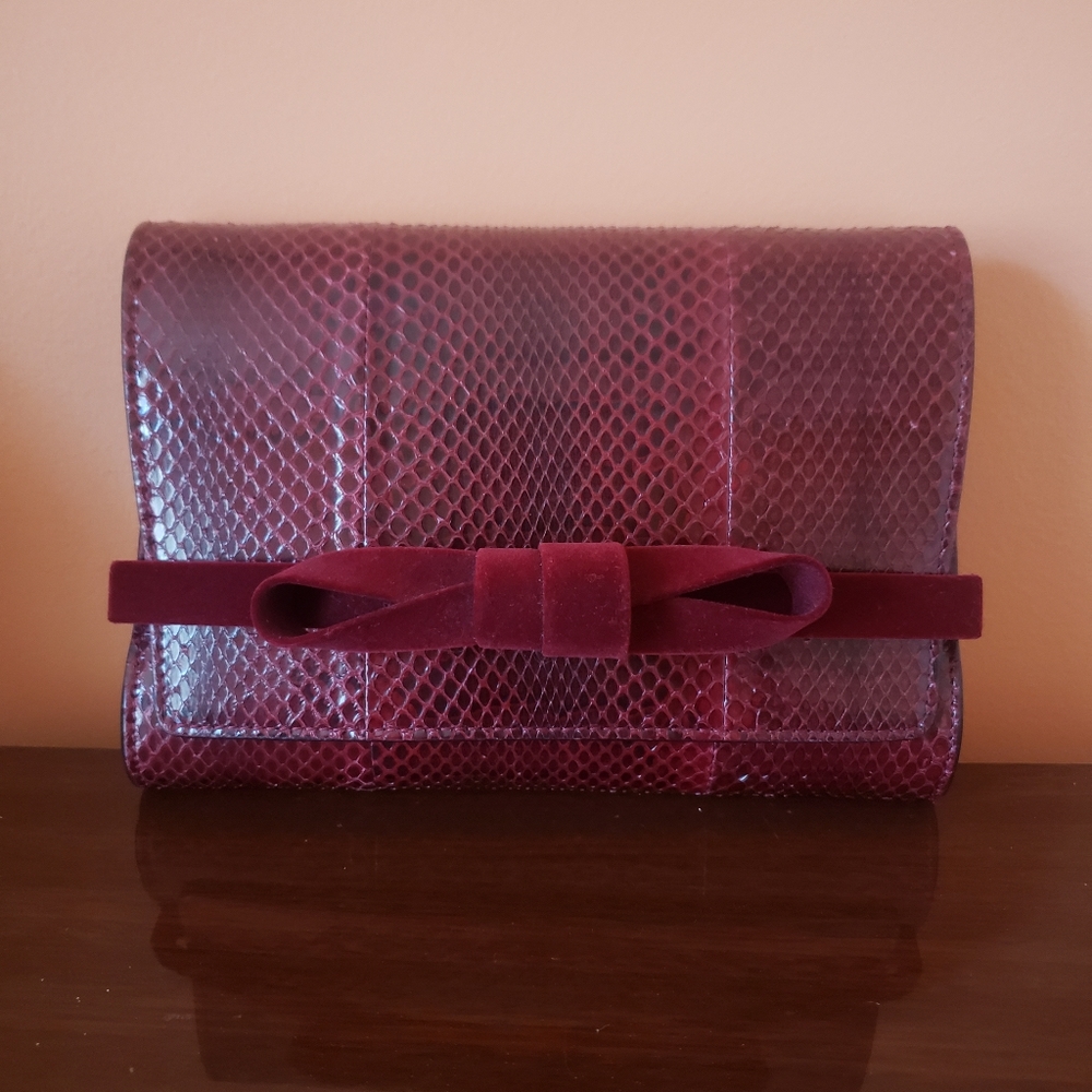 AUTHENTIC Jimmy Choo Bow Clutch